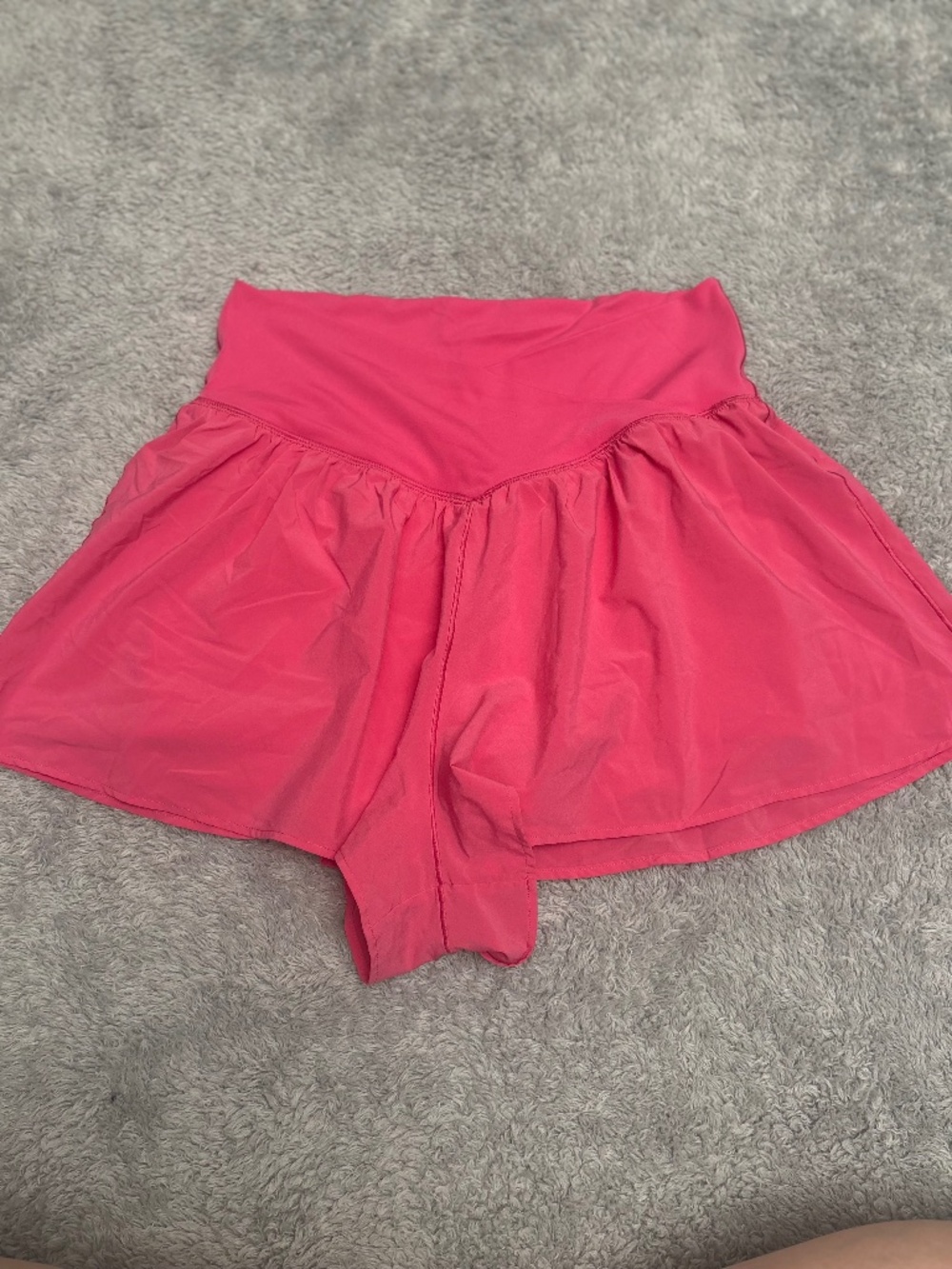 Women's Aerie Pink Crossover Flowy Shorts